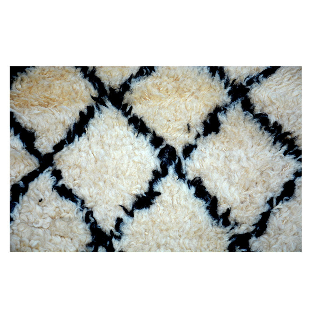 Berber Clay Ash Fluffy HandKnotted Soft Rug-5